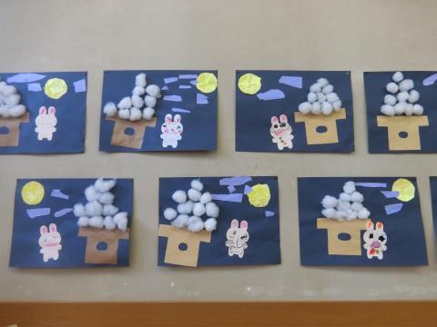 お月見だんご どうぞ – にじいろ保育園