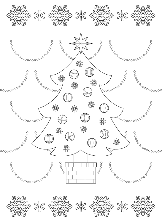 クリスマスツリーぬりえの本-Amazonアプリストアのアプリ