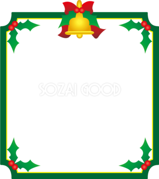 クリスマス無料イラスト かわいいフリー素材集 フレームぽけっと - Part 4