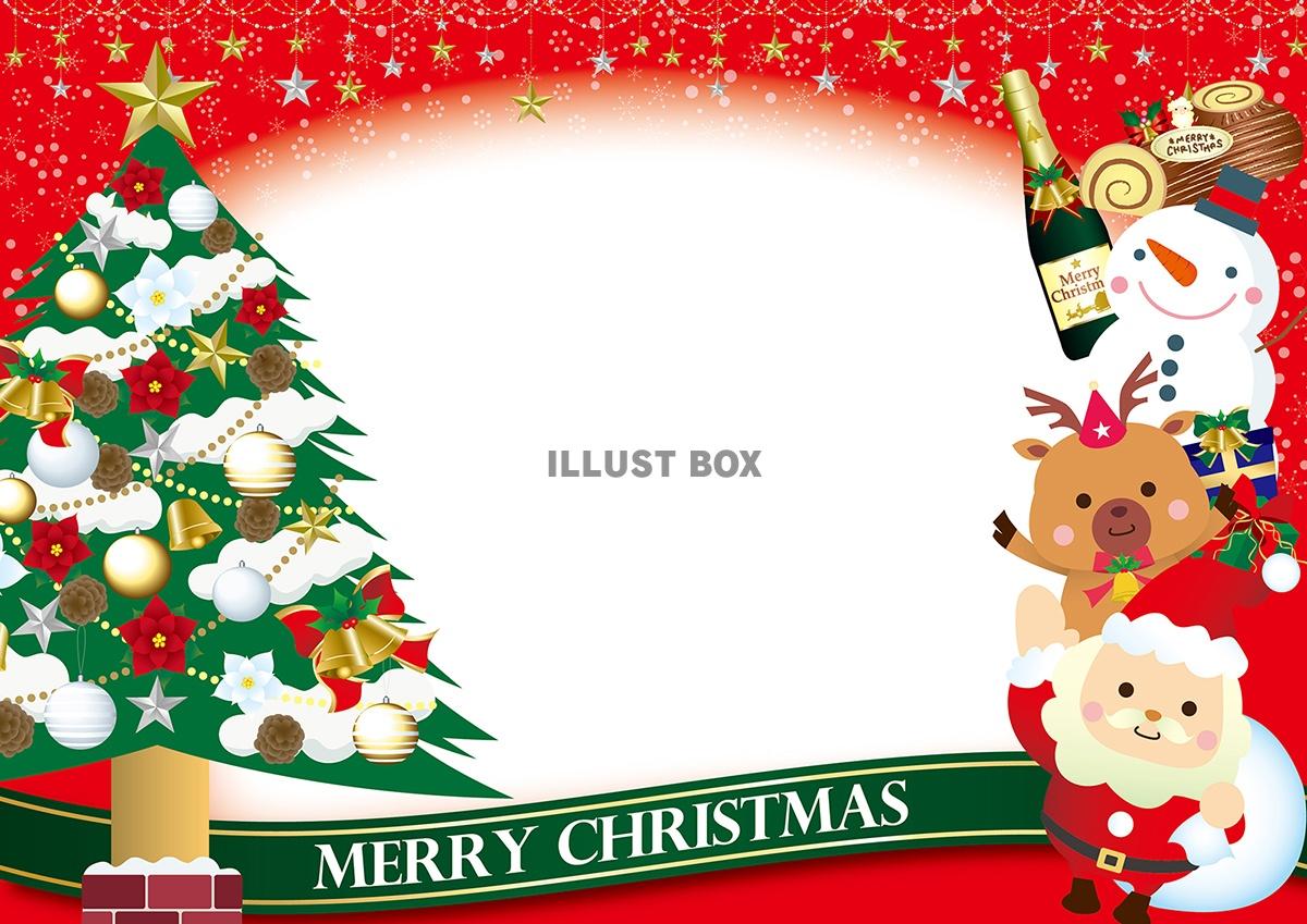 クリスマス 挿絵 無料イラスト フリー素材