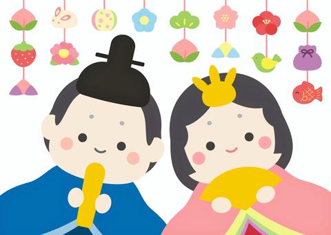 ひな祭り・雛人形 可愛いイラスト フリー素材 – アイコン・イラストダウンロードサイト OWL STOCK -オウルストック