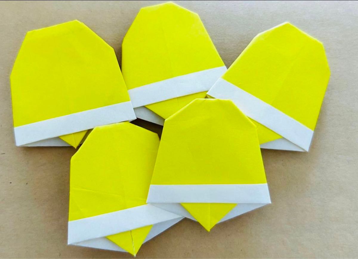 折り紙簡単 可愛い クリスマスベル 折り方 Origami Easy Cute Christmas Bells Paper Craft DIY종이접기 크리스마스 징글벨