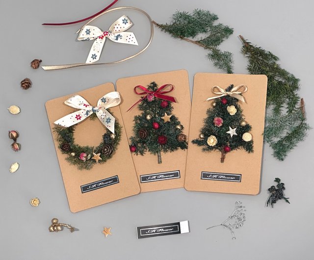 折り紙 サンタクロースのメッセージカード簡単かわいい