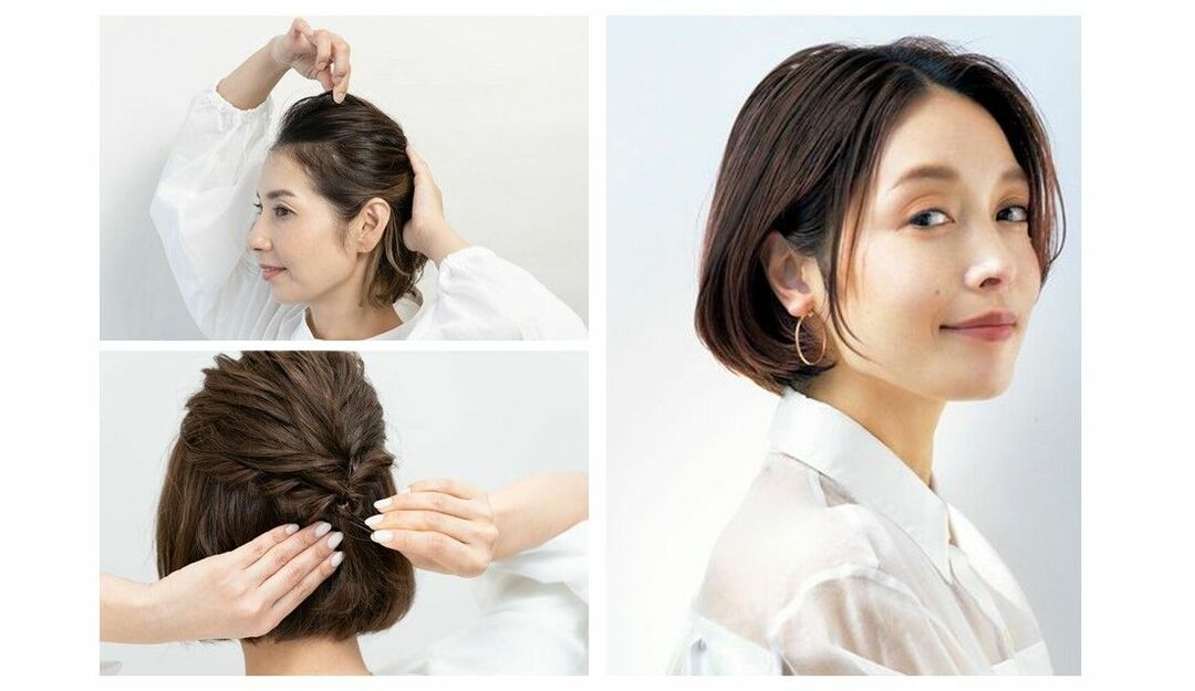 ショート〜ボブ向け セルフでも簡単にできるヘアアレンジ２選