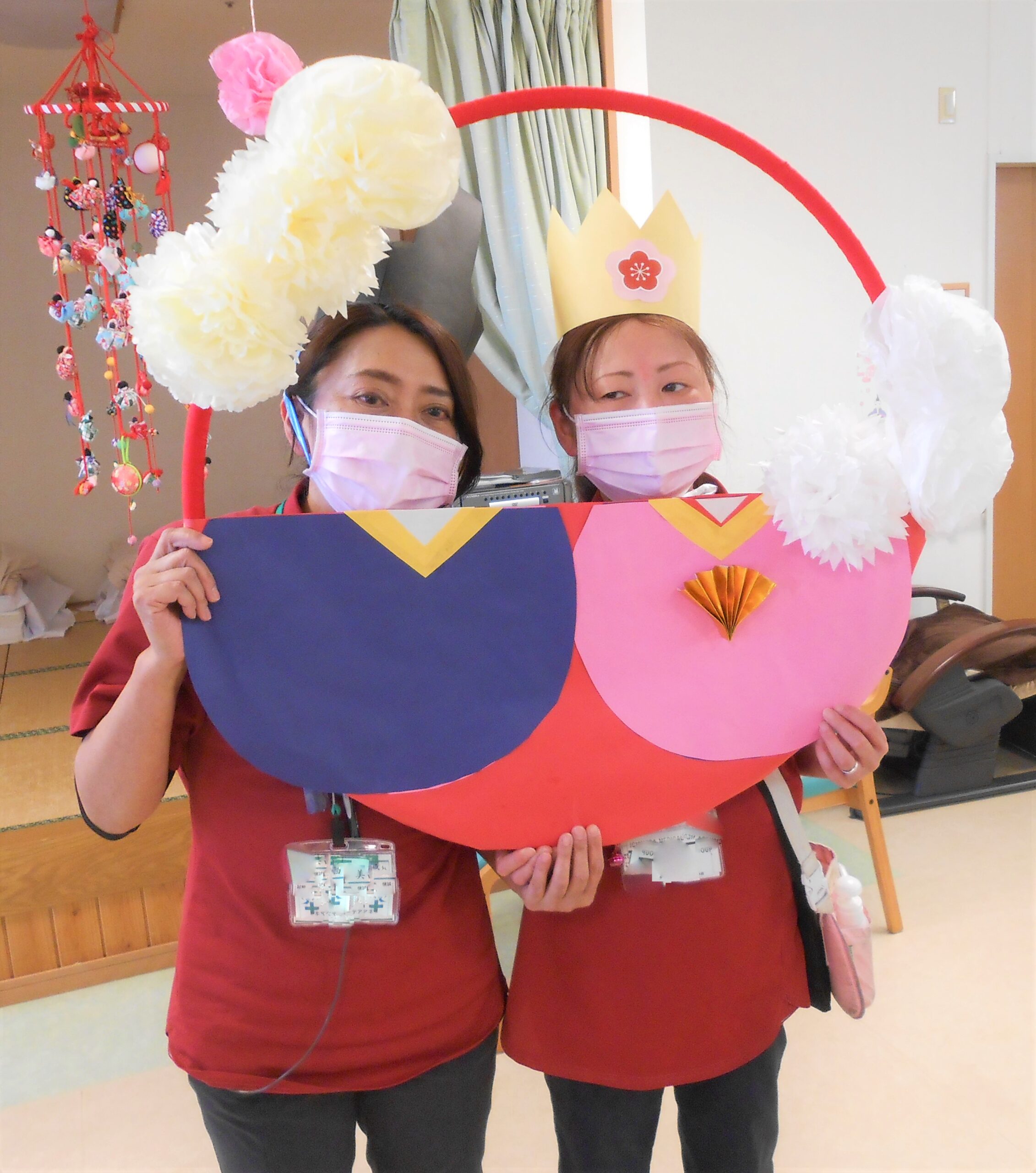 ひな祭りゲームウェルケア道後の「その人らしい暮らし」 愛媛県松山市