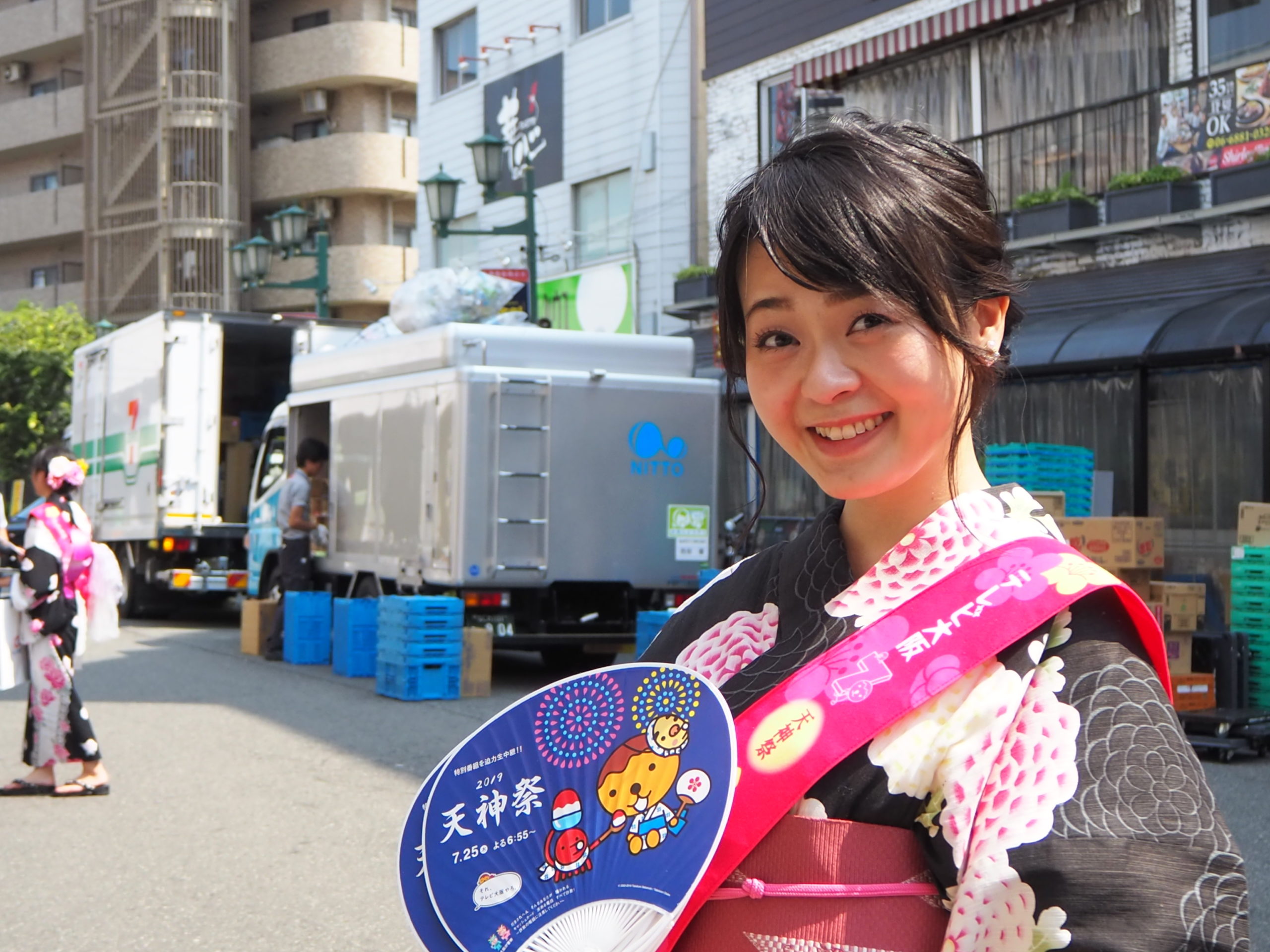 夏祭り・浴衣のアレンジもおまかせ下さい♪天神祭・淀川花火大会のアレンジならジエクト 大阪江坂The Ect