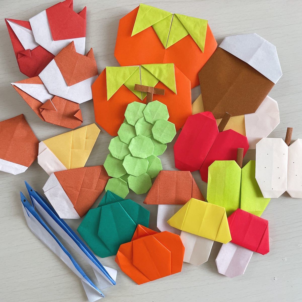 お祭り 食べ物 折り紙 ハンドメイド - メルカリ