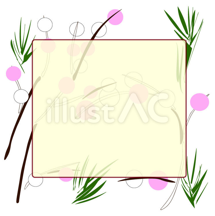 お正月メッセージカードイラスト簡単TikTok