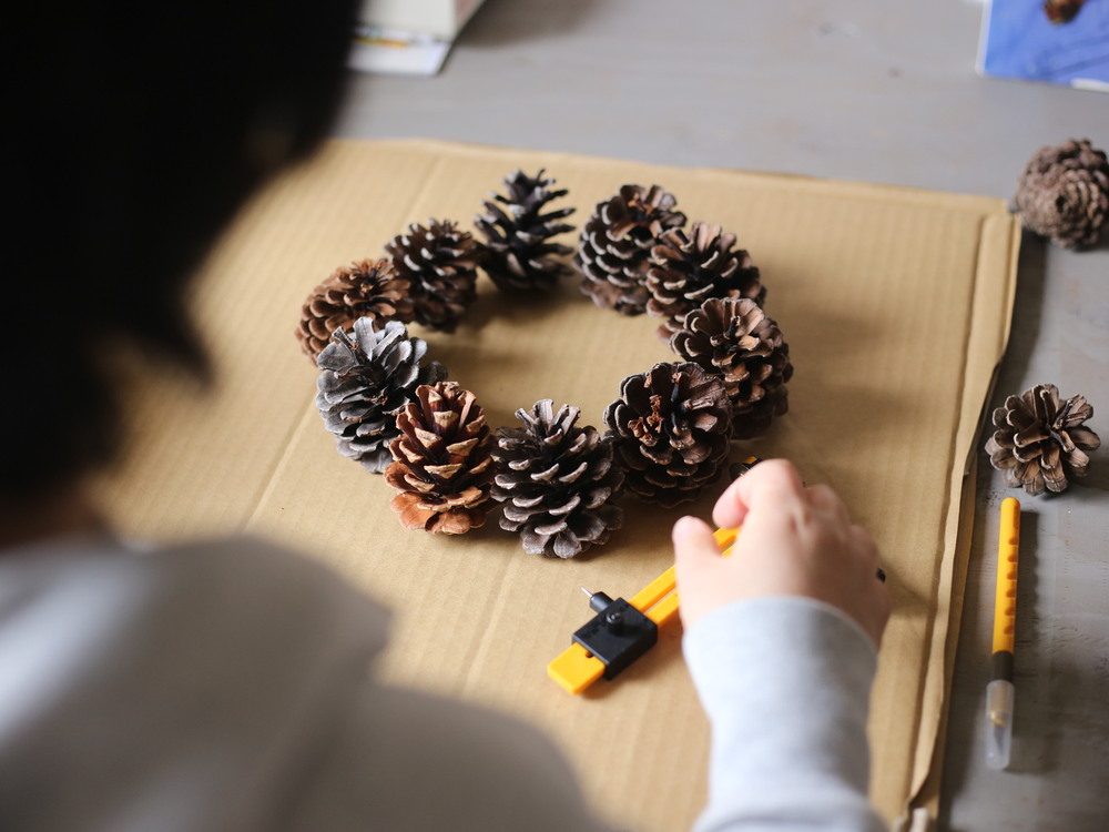 松ぼっくりリースのおすすめ商品とおしゃれな実例RoomClip ルームクリップ