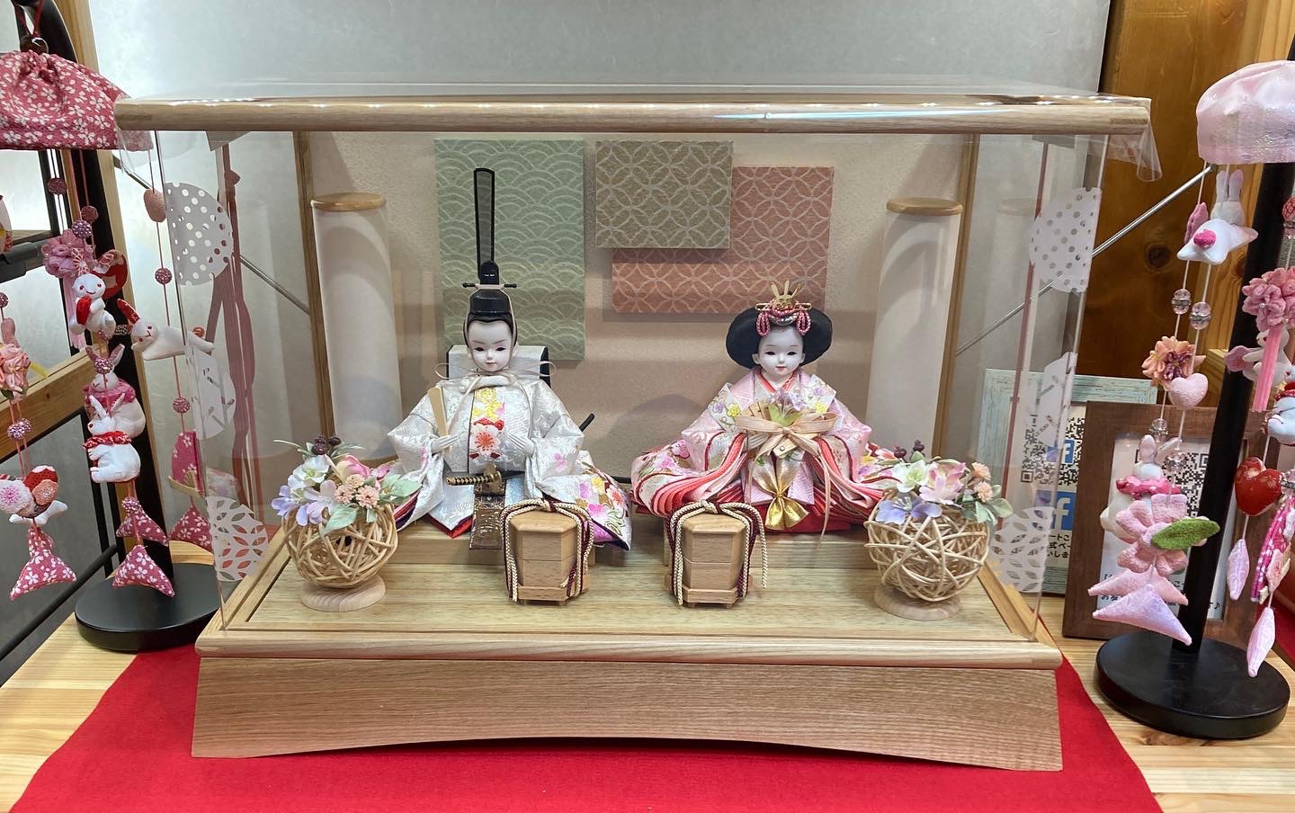 夢み屋雛人形 白粋-HAKI- 桜舞うお雛様 F マルチ : 新生児 - ナルミヤ オンライン公式サイト