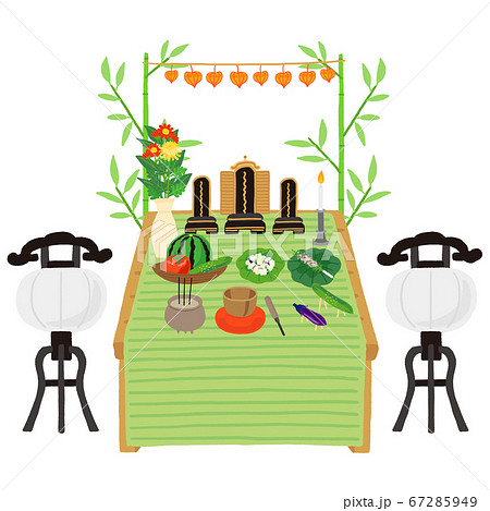 商用利用可 お盆のイラスト15選！提灯やほおずき、茄子と胡瓜の精霊馬もPyontakku Design Note ピョンタックデザインノート