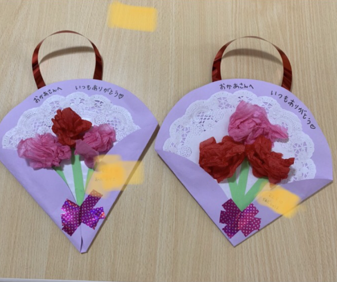 母の日制作をしました🥰希望保育園
