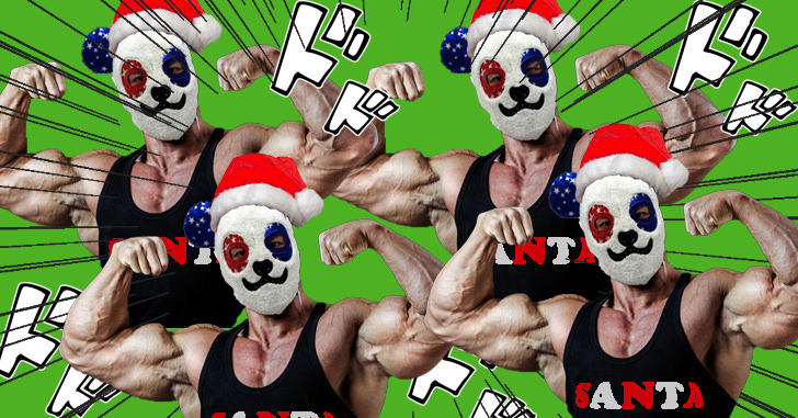 サンタもビックリ！ クリスマスメンズおもしろ仮装コスプレ２４選！拝啓、覆面のパンダ夫婦です