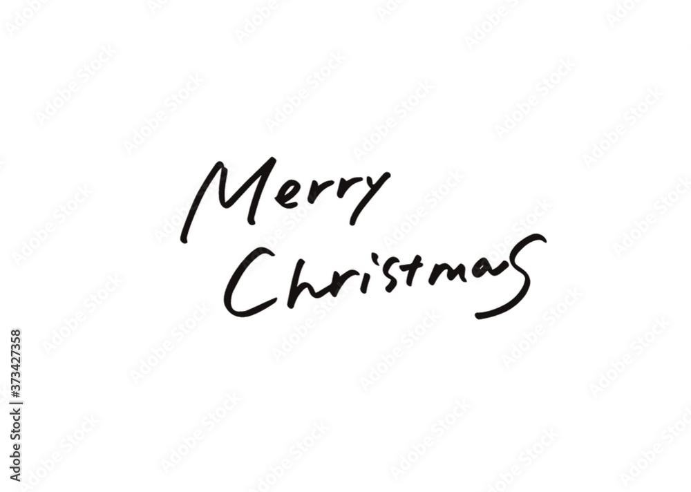 メリークリスマス筆記体イラスト - No: 1668450無料イラスト・フリー素材なら「イラストAC」