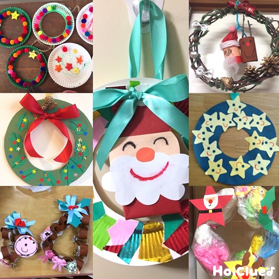 クリスマスリース ドングリで作ってみよう