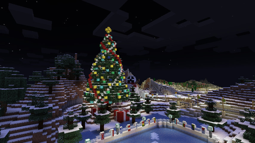 Minecraft クリスマスツリー クリスマスかうえな さんのイラスト - ニコニコ静画 イラスト
