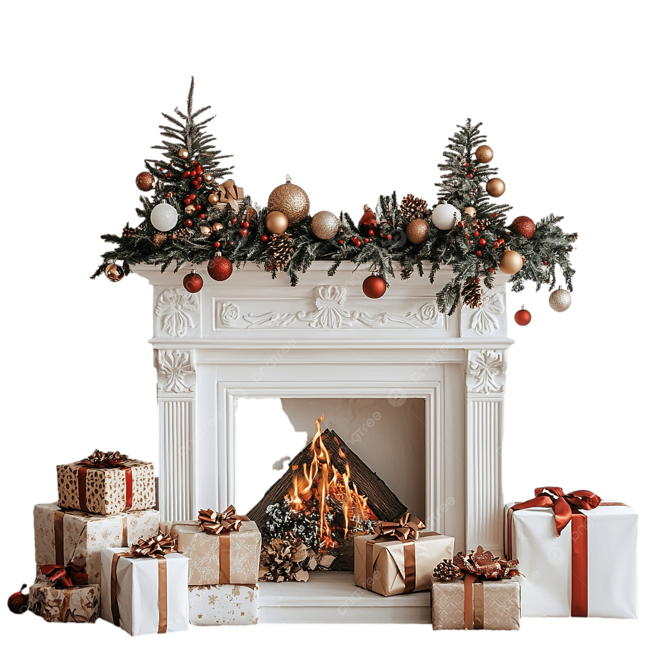 1.8 2.7M Colorful Christmas Fireplace Garland Wreath Pine Tree OrnamentChristmas Tree DIY Hanging Rattan Garlands Decoration 211104を￥2,574DHgate