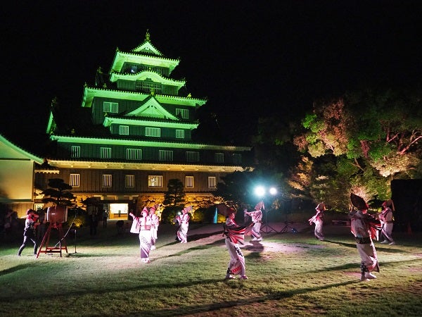 4K ⅱ🍑岡山うらじゃ連旭 あさひ 烏城夏まつり土曜日