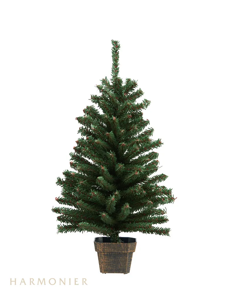 クリスマス ツリー 卓上 オシャレ かわいい 小さい 玄関 20cm 赤B - メルカリ