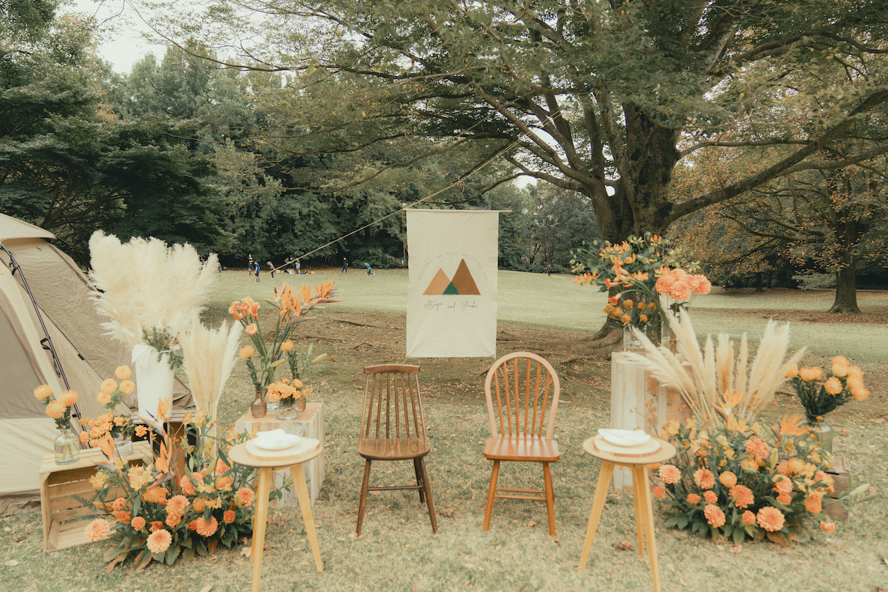 開放的な空間でゲストと楽しみたい♡憧れのガーデンウェディング♡♡アツメル結婚式レシピ 買える結婚式アイテム Wedding Mart ウェディング マート