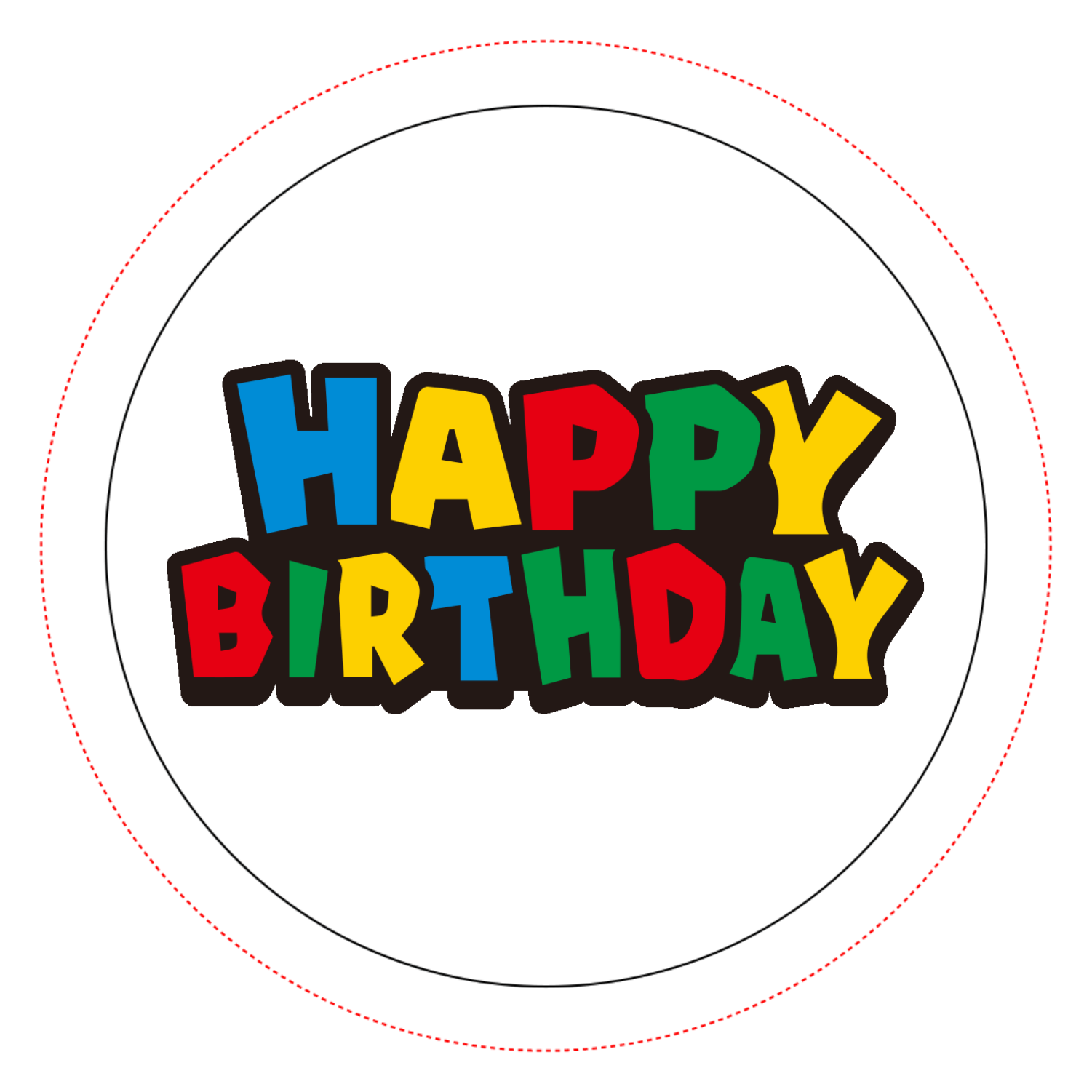 ケーキバルーンアート付きのアイソメトリックハッピーバースデーロゴイラスト素材透過、PNGフリー画像ダウンロード - Pngtree