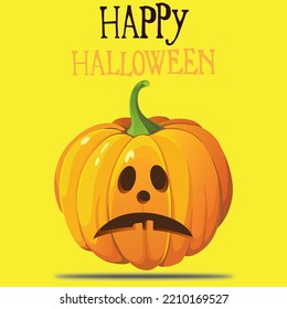 カボチャ 顔文字 食べ物 秋の写真素材 - PIXTA