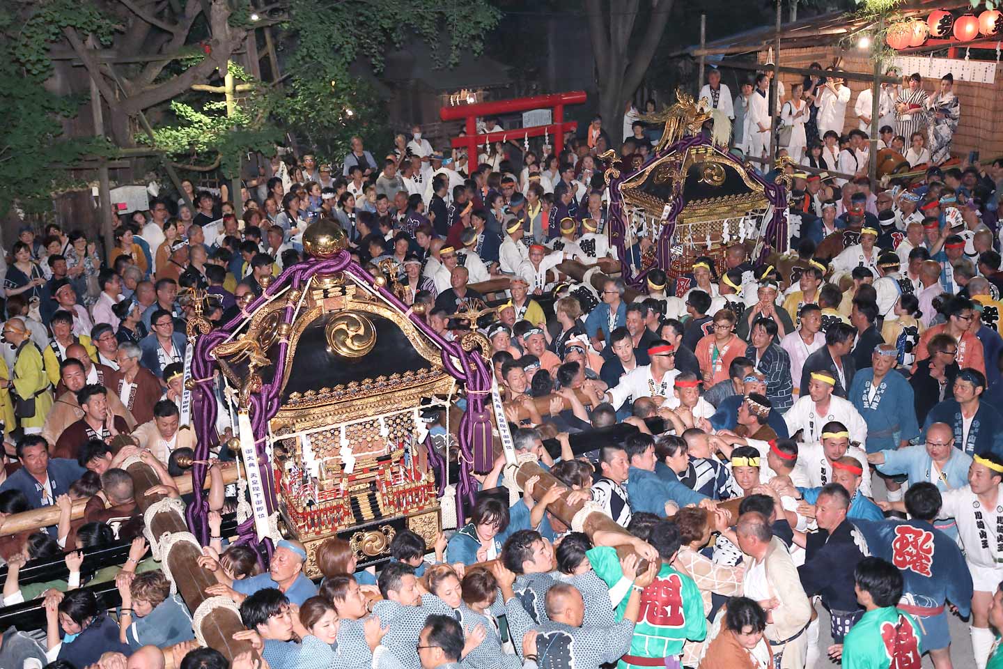 blog.maniera 2:川崎大師に初詣1. 表参道の屋台