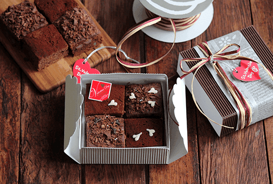 包装部：ラッピング方法＞シーン別ラッピング＞バレンタインラッピング