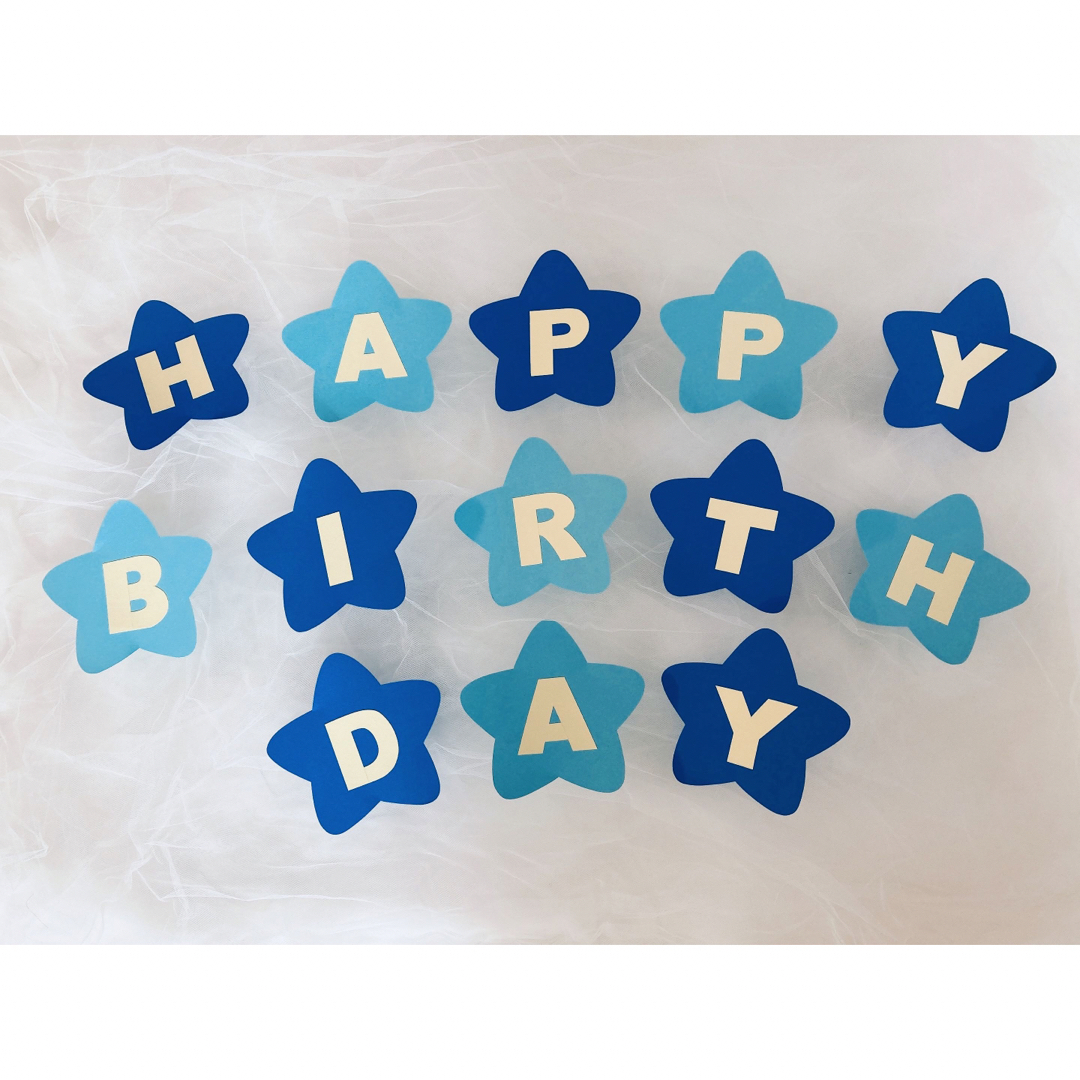 シンプルな誕生日の飾りパーツ-ブラックOKUMONO