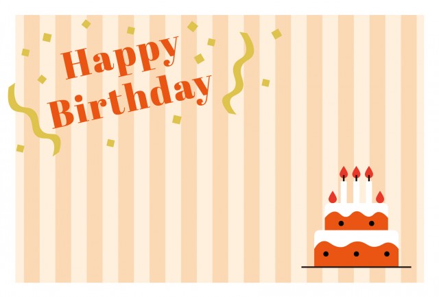 バースデーカード無料デザインテンプレートプリントわんパグ