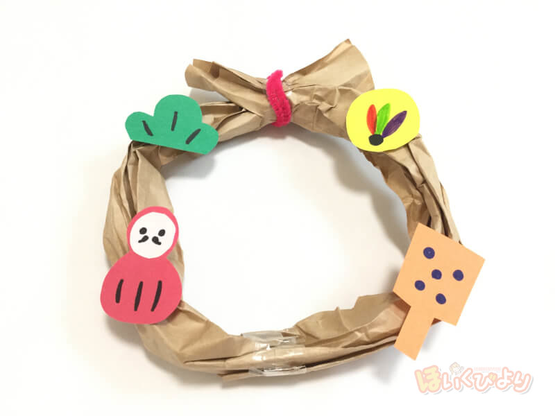 正月飾り② 飾って。遊んで。手作り羽子板 - ふじ・ふじブログ