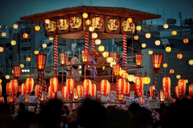 築地本願寺 納涼 盆踊り大会 : 春は築地で朝ごはん