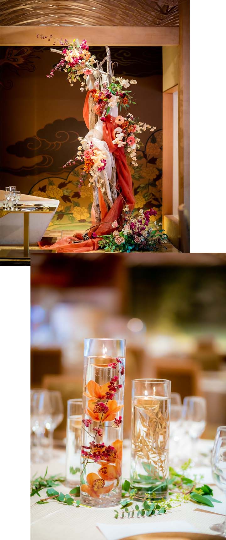 結婚式装花秋冬はくすみカラーがおしゃれ。季節感を取り入れたアイディア６選ARCH DAYS