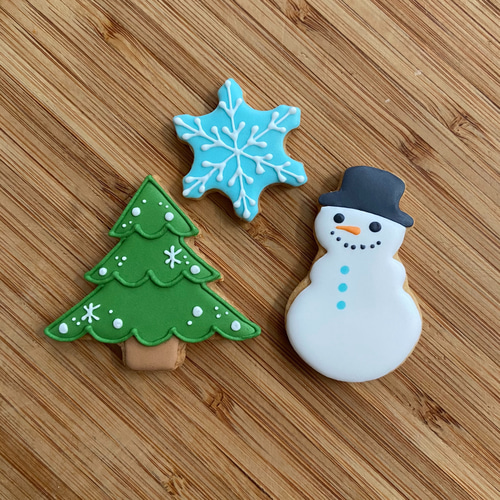 簡単クッキーで作るクリスマスツリーとヘクセンハウス