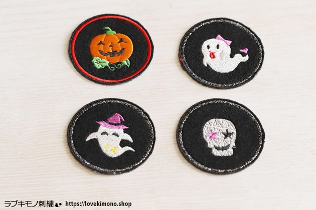 ガーランドキットの通販ハロウィン刺繍クロヤギシロヤギ