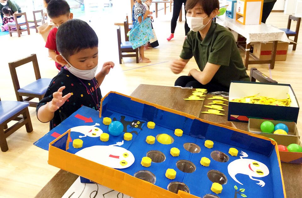 夏まつり② ～ゲームコーナー～総合リハビリテーション研究所