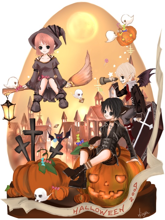 ハロウィン向け立ちポーズ5種類 - CLIP STUDIO ASSETS