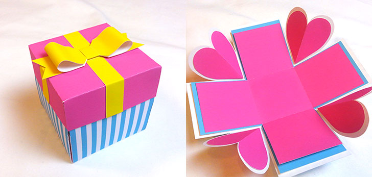 サプライズボックスの作り方〜基本のテンプレート素材から仕掛けのアイデアまでHappy Birthday Project ハピバ