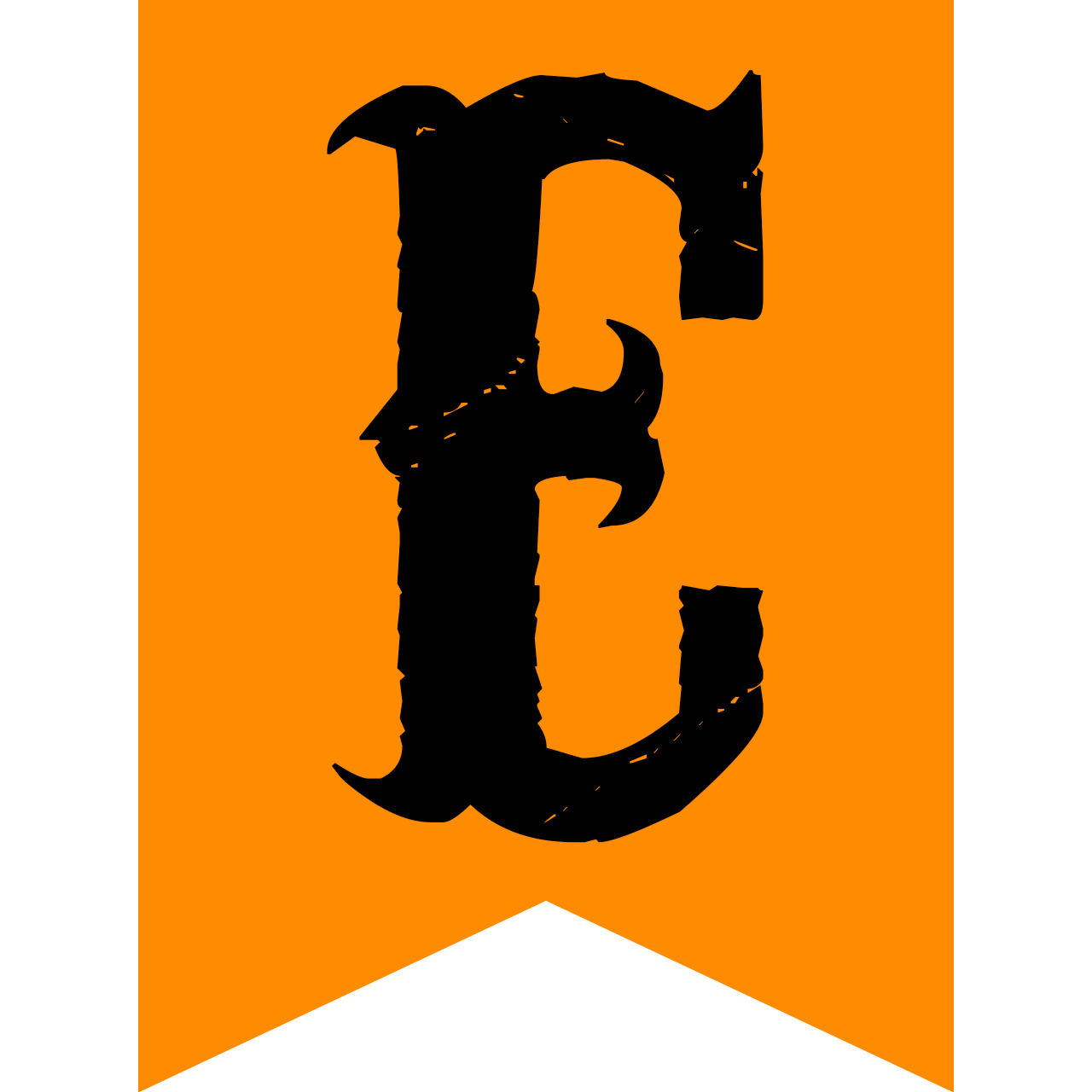 ハロウィンガーランドのフレーム