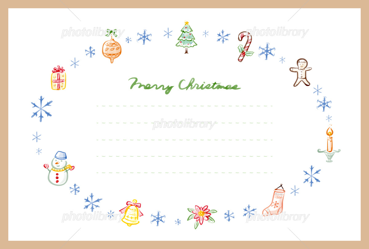 クリスマスカード テンプレート フラットアイコン デザイン のイラスト素材77487548- PIXTA