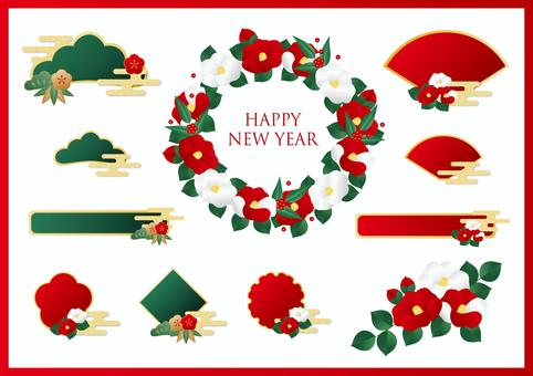 クリスマスリースのイラスト無料のフリー素材 イラストエイト