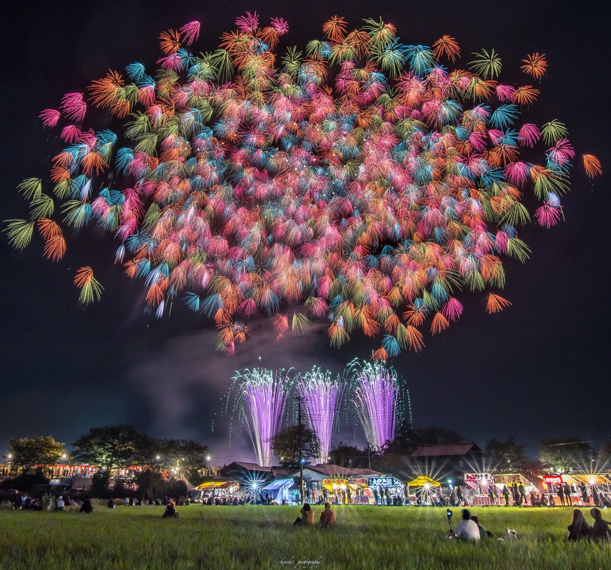 4K日本三大花火大会 第93回 大曲の花火 2019 大会提供「令和祝祭」 Omagari Fireworks Festival 2019shot on BMPCC4K
