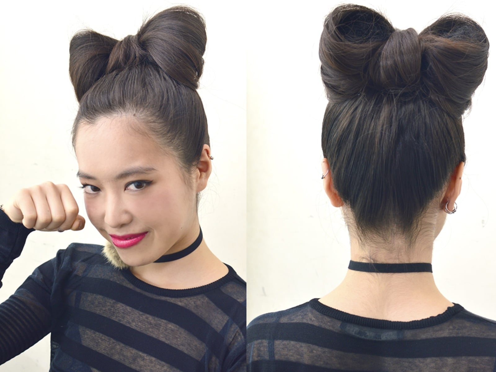 魔女・小悪魔系コスプレ ハロウィン 仮装ヘアアレンジ