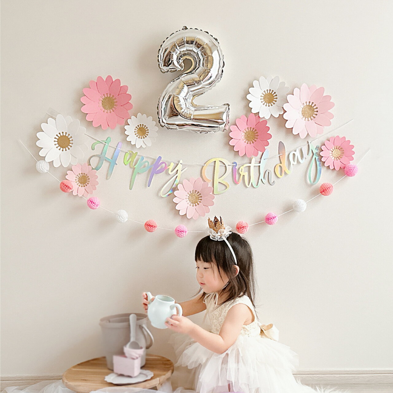 男の子にも女の子にも！ナチュラルテイストのキッズパーティー飾り付けアイディアARCH DAYSバースデー ハーフバースデー ファーストバースデーPARTYARCH DAYS