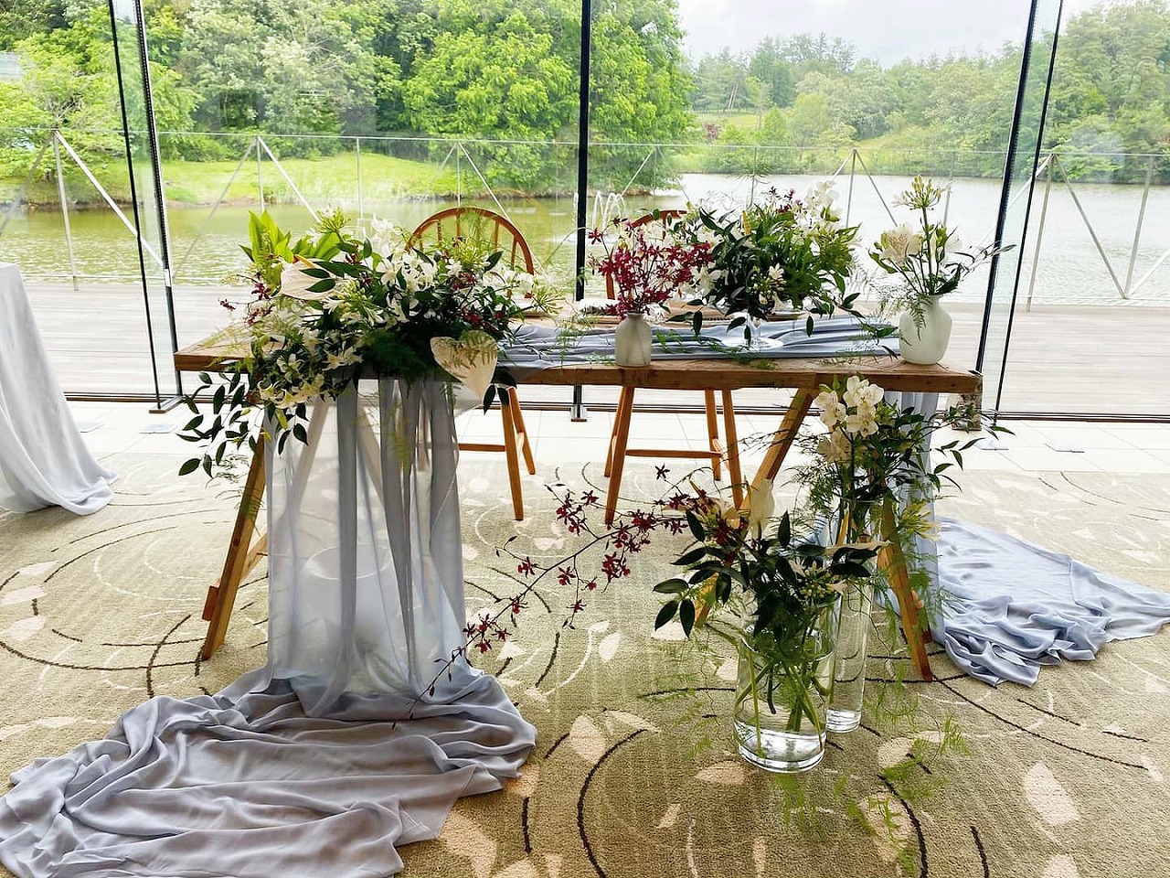 高砂」のアイデア 7 件結婚式 テーブル 装花, テーブル 装花, テーブルコーディネート 結婚式