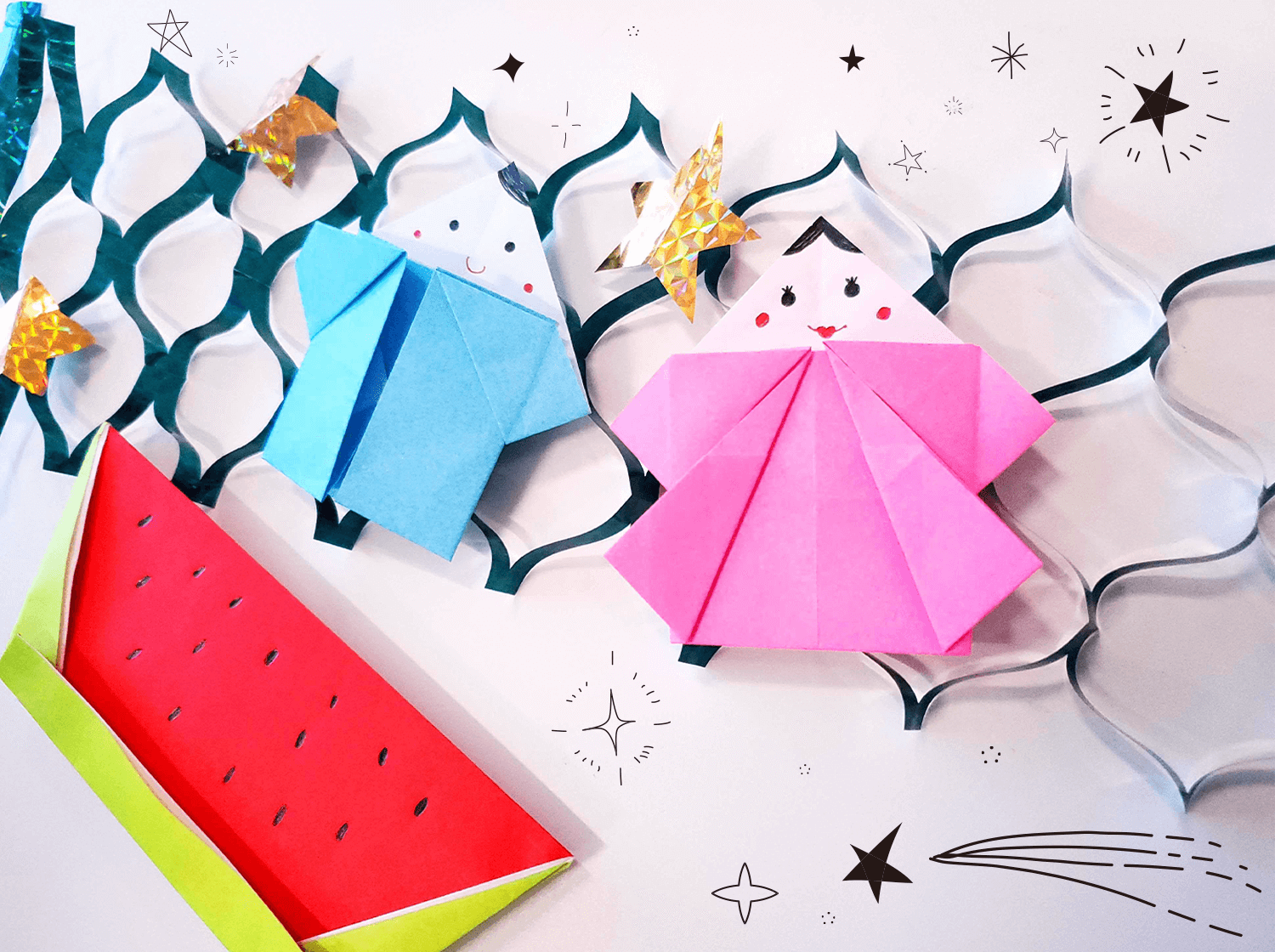 子どもと楽しく七夕飾りを制作しよう♪保育士を応援する情報サイト 保育と暮らしをすこやかに ほいくらし