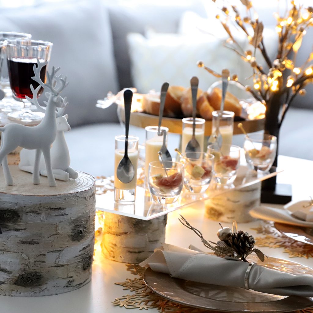 簡単！華やか！ 100均アイテムで作るクリスマスのテーブルコーディネート - たべぷろ