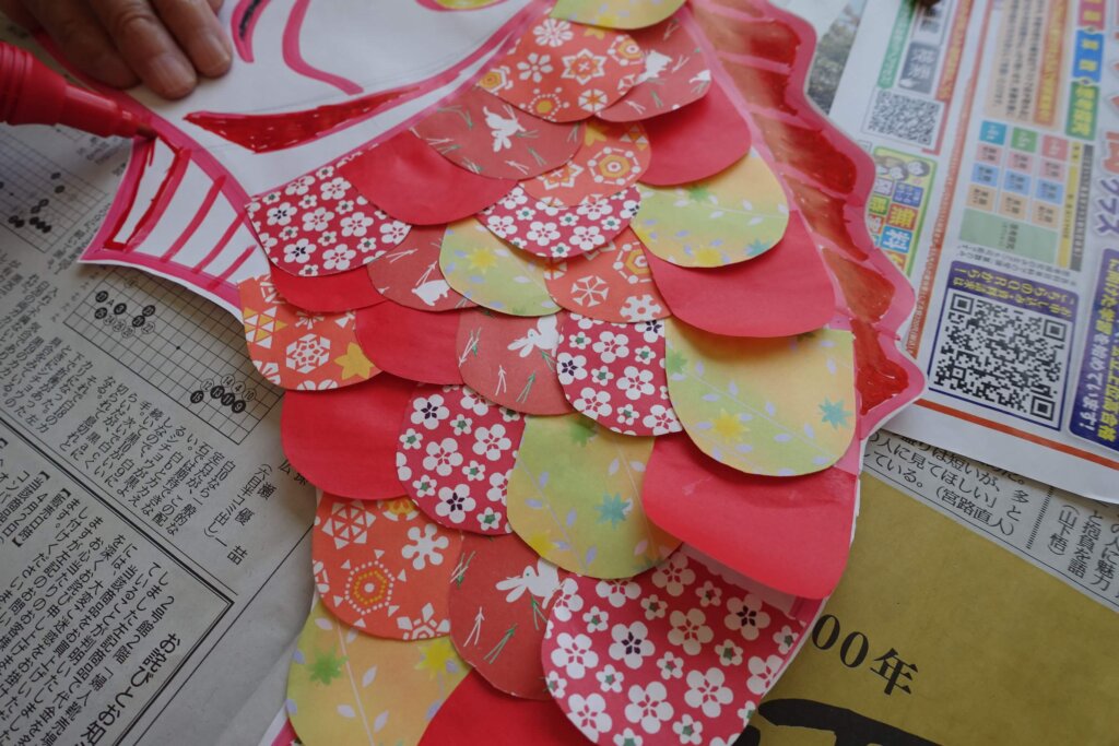 こいのぼり製作児童発達支援・放課後等デイサービス事業所「フロル」大阪市淀川区