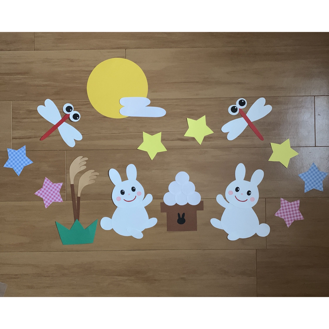 壁面飾り 保育園 幼稚園 秋 お月見Yahoo!フリマ 旧PayPayフリマ