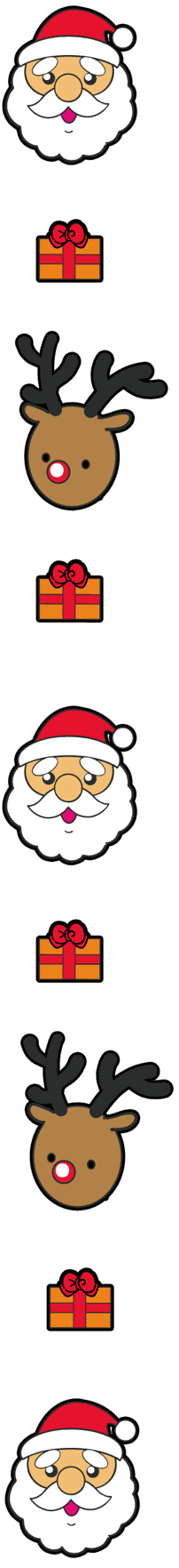 クリスマス ライン 飾り罫 セットイラスト - No: 22244859無料イラスト・フリー素材なら「イラストAC」